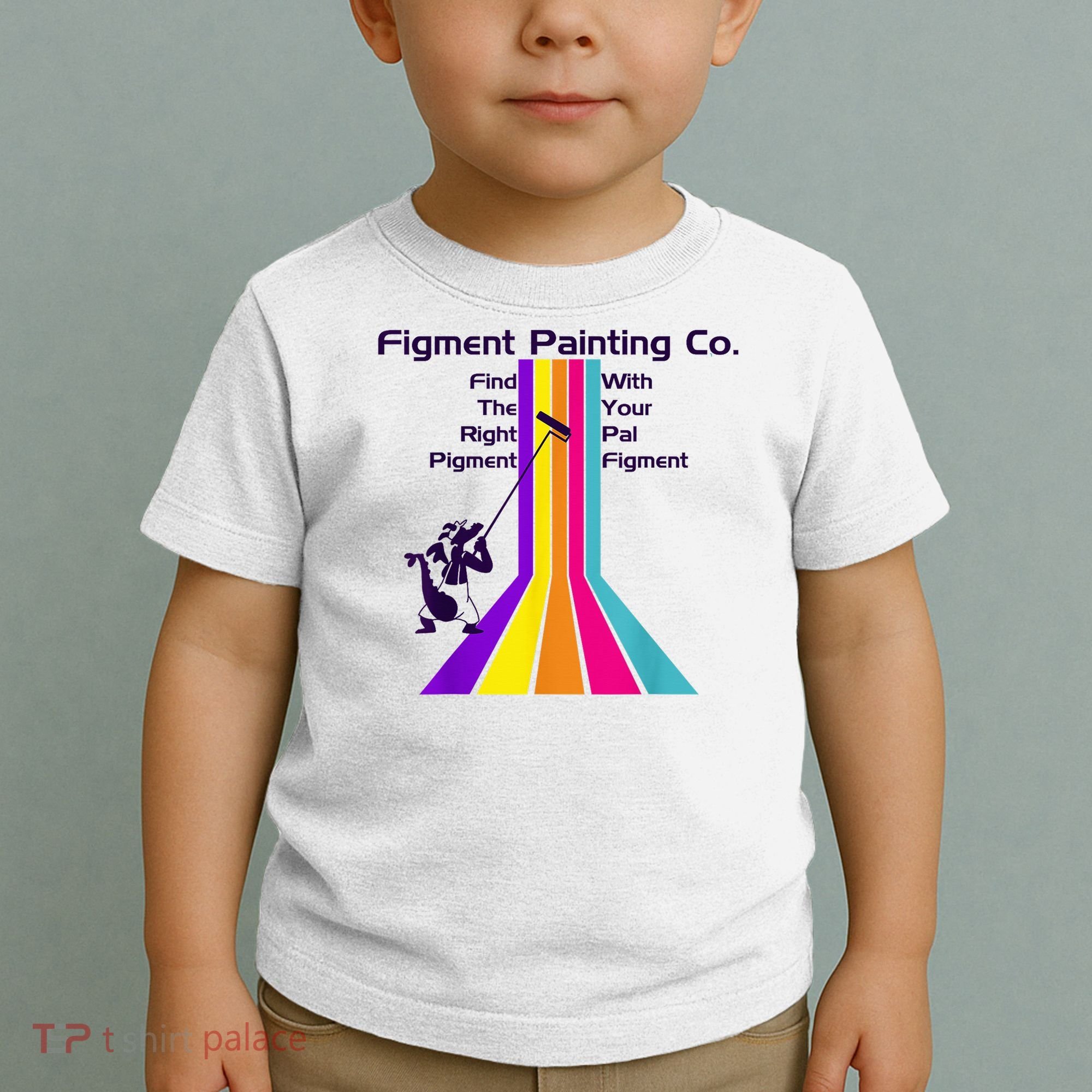 Figt Painting Imagination Journey Little Spark Ride Toddler T-Shirt