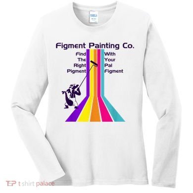 Figt Painting Imagination Journey Little Spark Ride Women's Long Sleeve Shirt