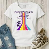 Figt Painting Imagination Journey Little Spark Ride Women's T-Shirt thumb 3