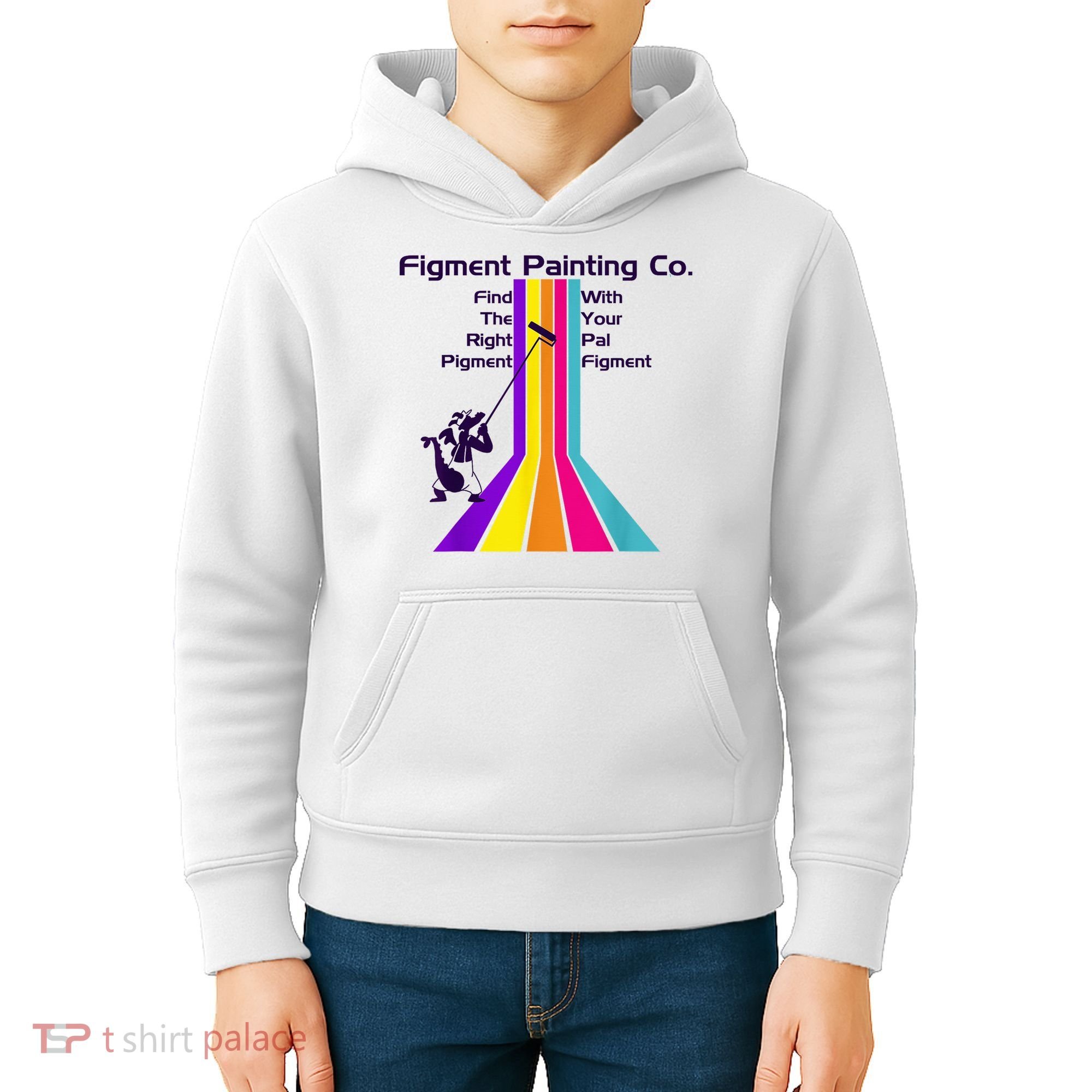 Figt Painting Imagination Journey Little Spark Ride Kids Hoodie