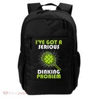 Funny Pickleball IVe Got A Serious Dinking Problem Backpack thumb 0
