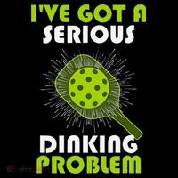 Funny Pickleball IVe Got A Serious Dinking Problem Backpack thumb 2