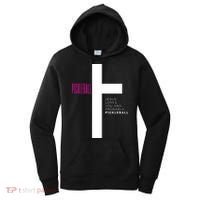 Funny Pickleball Jesus Cross Dink Shot Legend Paddle Pickler Women's Hoodie thumb 0