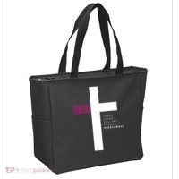 Funny Pickleball Jesus Cross Dink Shot Legend Paddle Pickler Tote Bag thumb 2