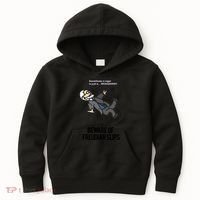 Funny Psychology Joke Sigmund Freud Beware Of Freudian Slips Kids Hoodie thumb 0