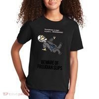 Funny Psychology Joke Sigmund Freud Beware Of Freudian Slips Kids T-Shirt thumb 2