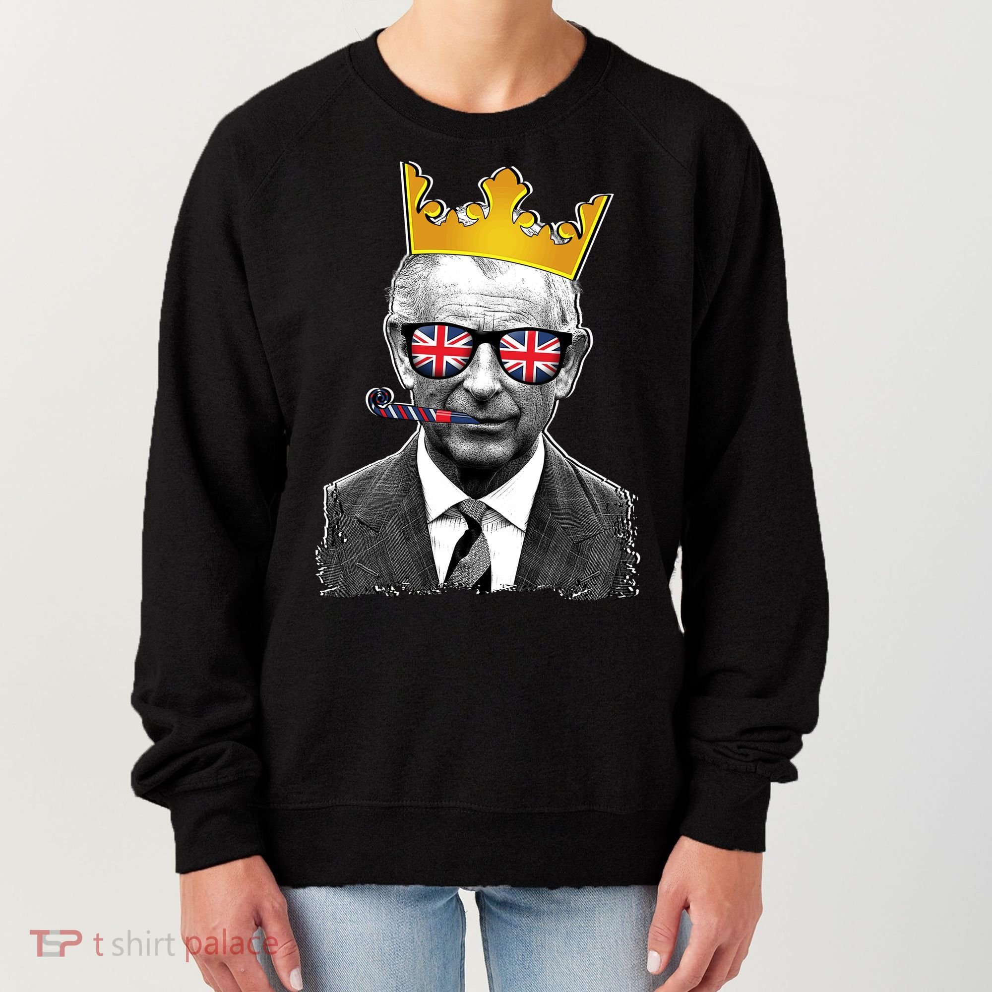 Funny Party King Coronation Prince King Charles Women's Sweatshirt