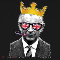 Funny Party King Coronation Prince King Charles Toddler Hoodie thumb 2