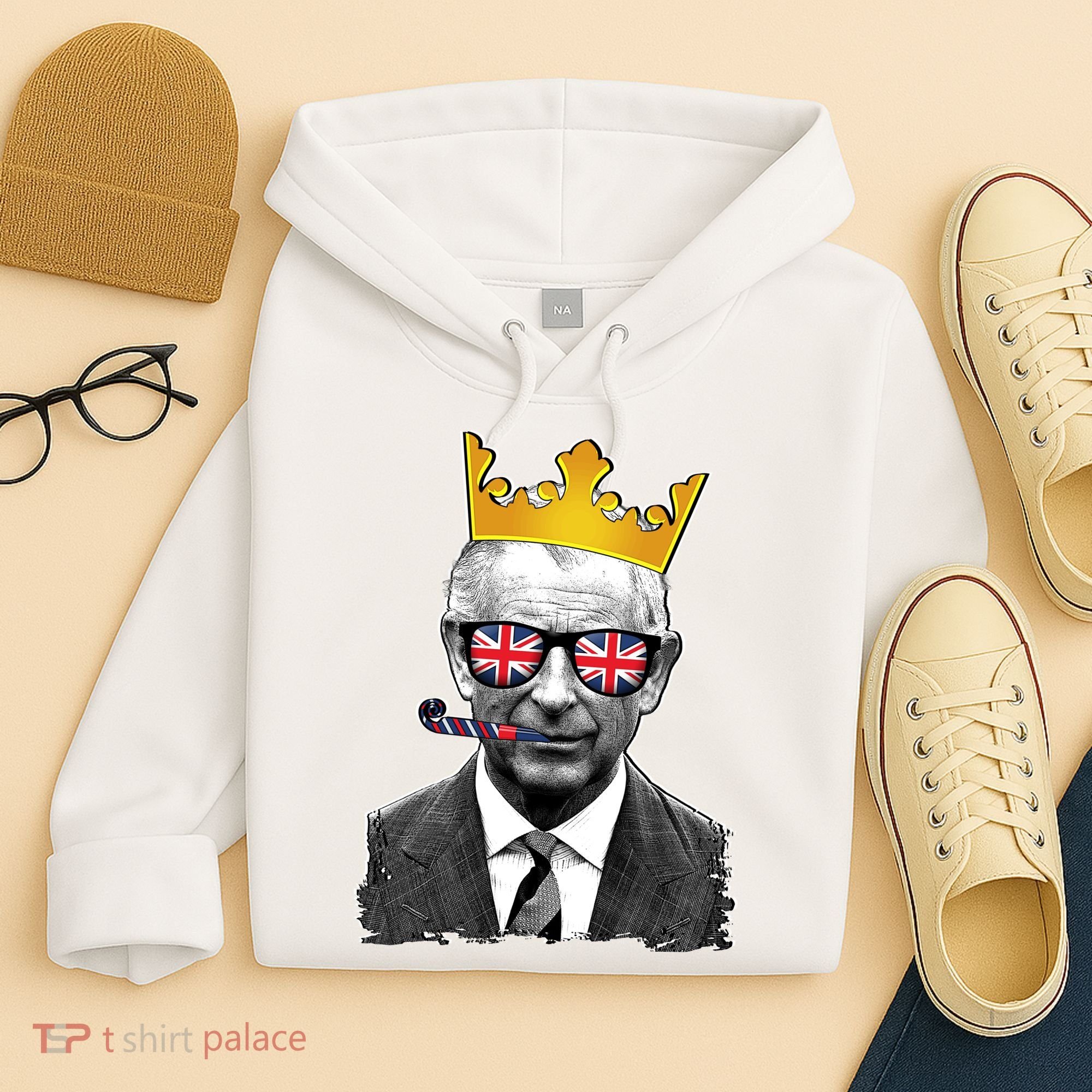 Funny Party King Coronation Prince King Charles Hoodie