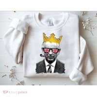 Funny Party King Coronation Prince King Charles Sweatshirt thumb 2