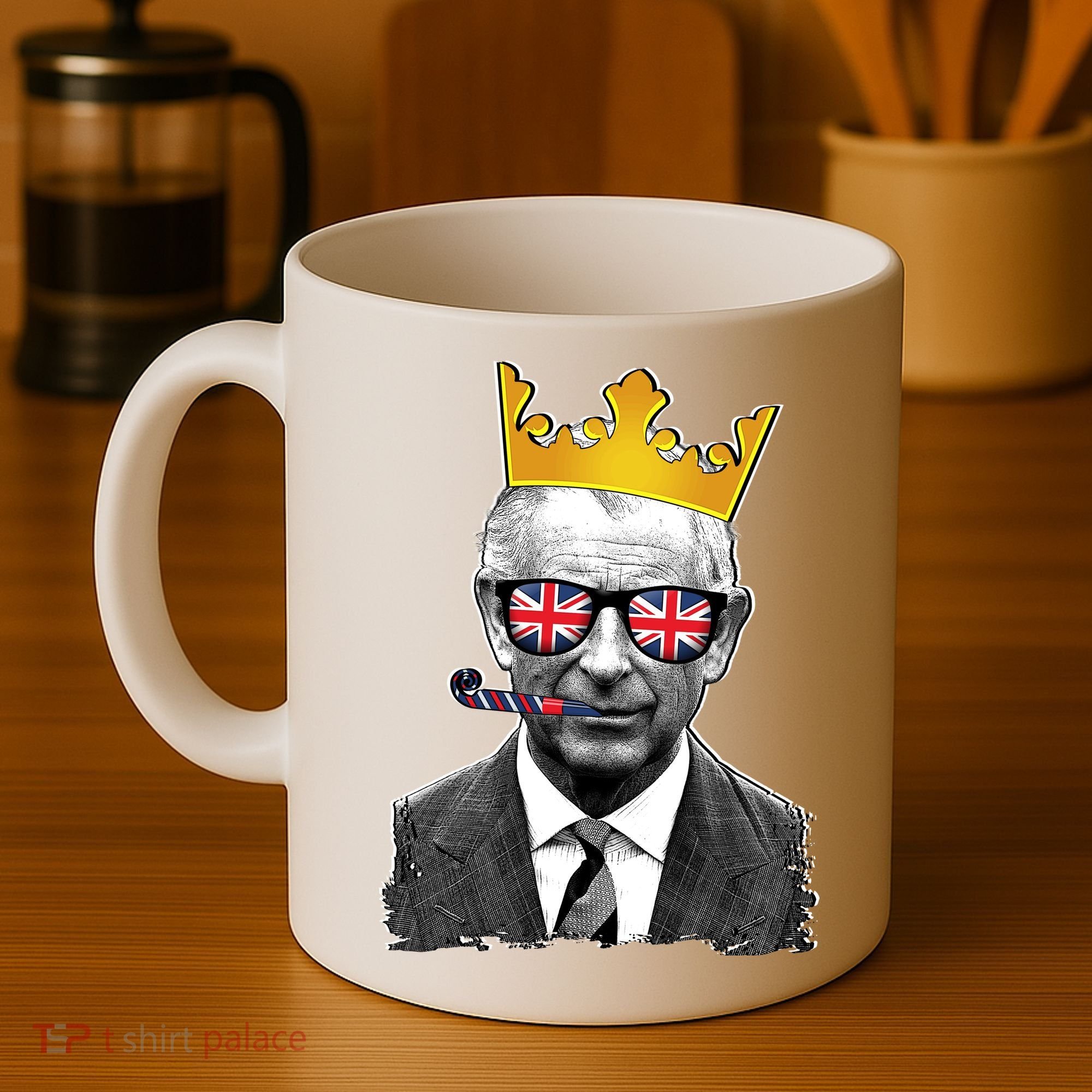 Funny Party King Coronation Prince King Charles Coffee Mug