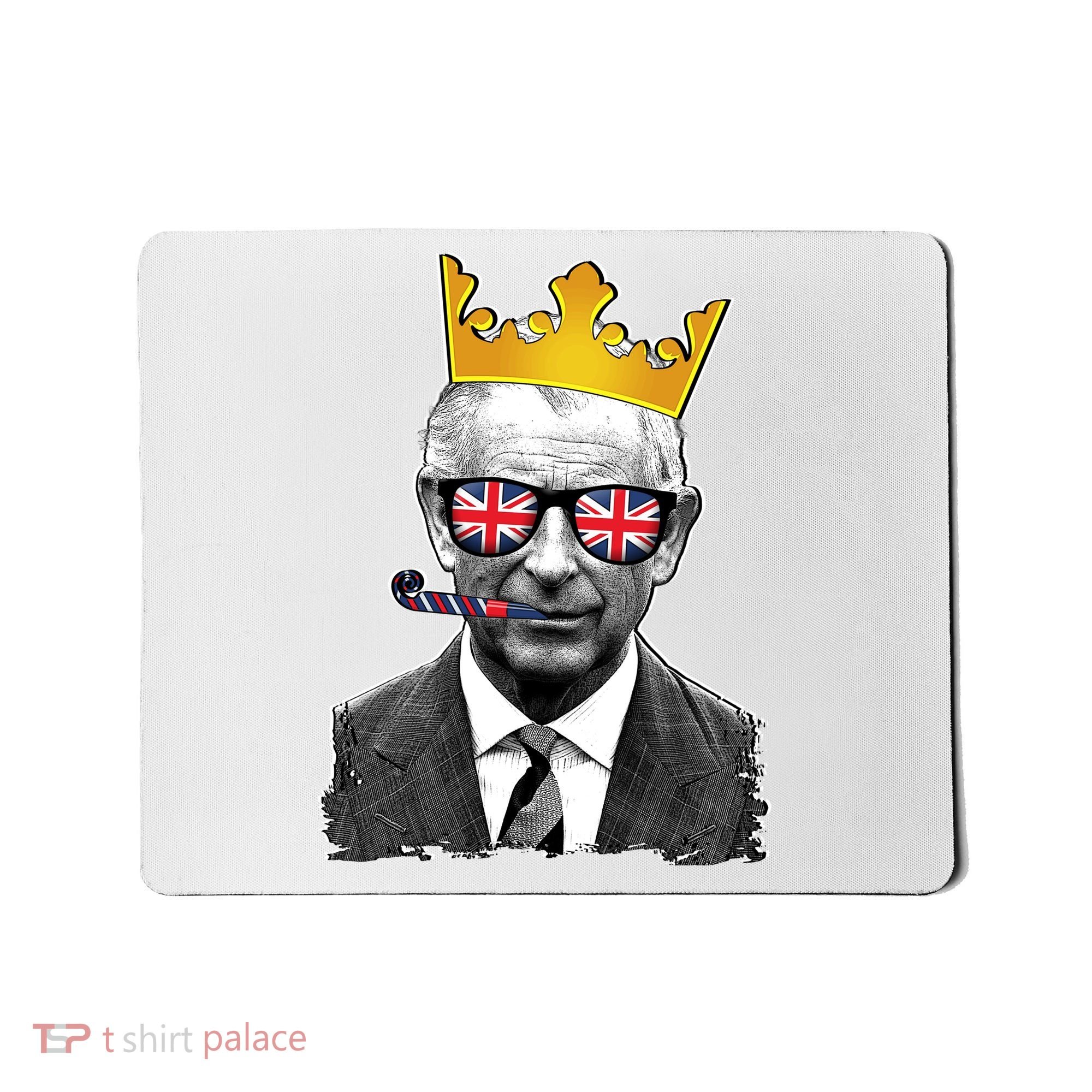 Funny Party King Coronation Prince King Charles Mousepad