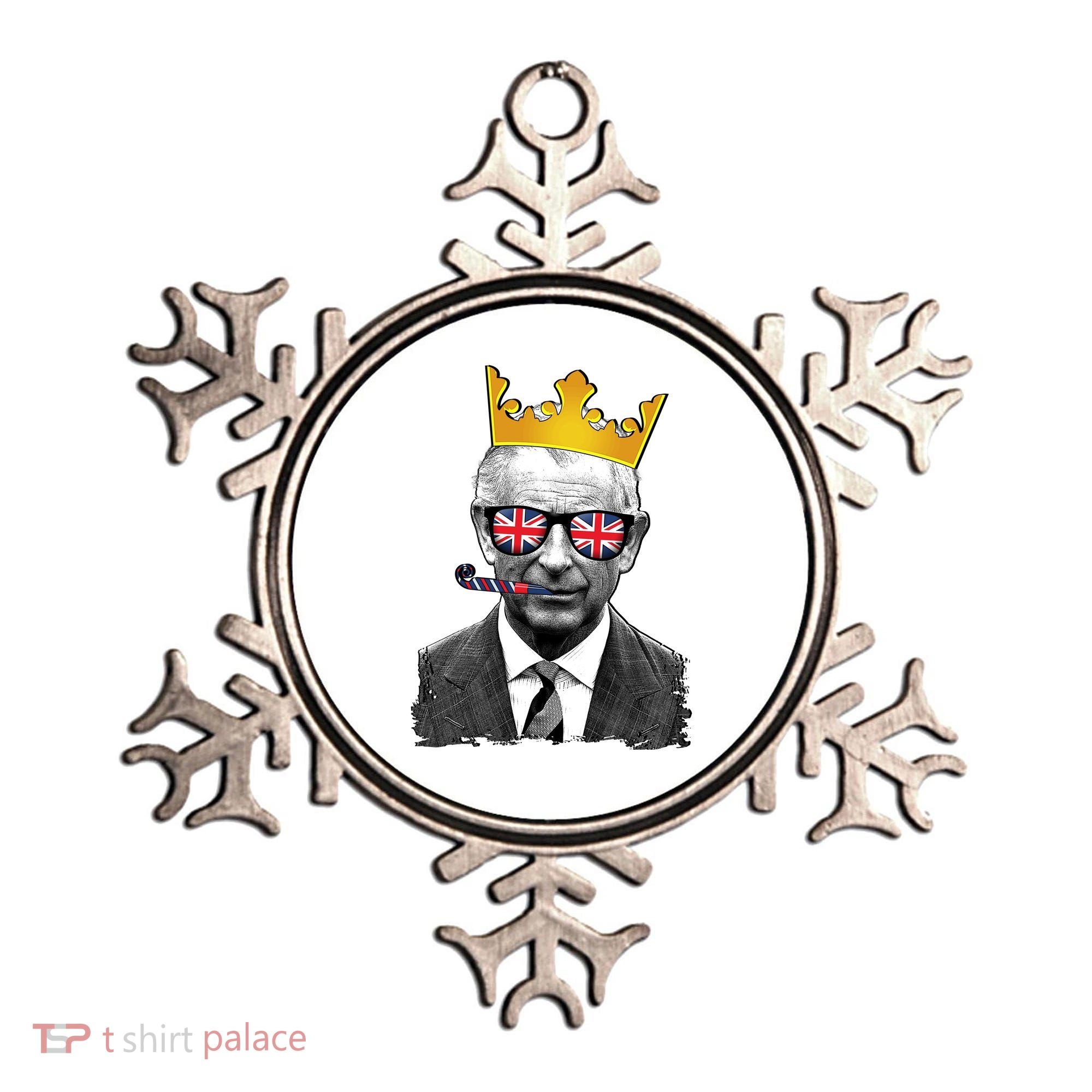 Funny Party King Coronation Prince King Charles Ornament