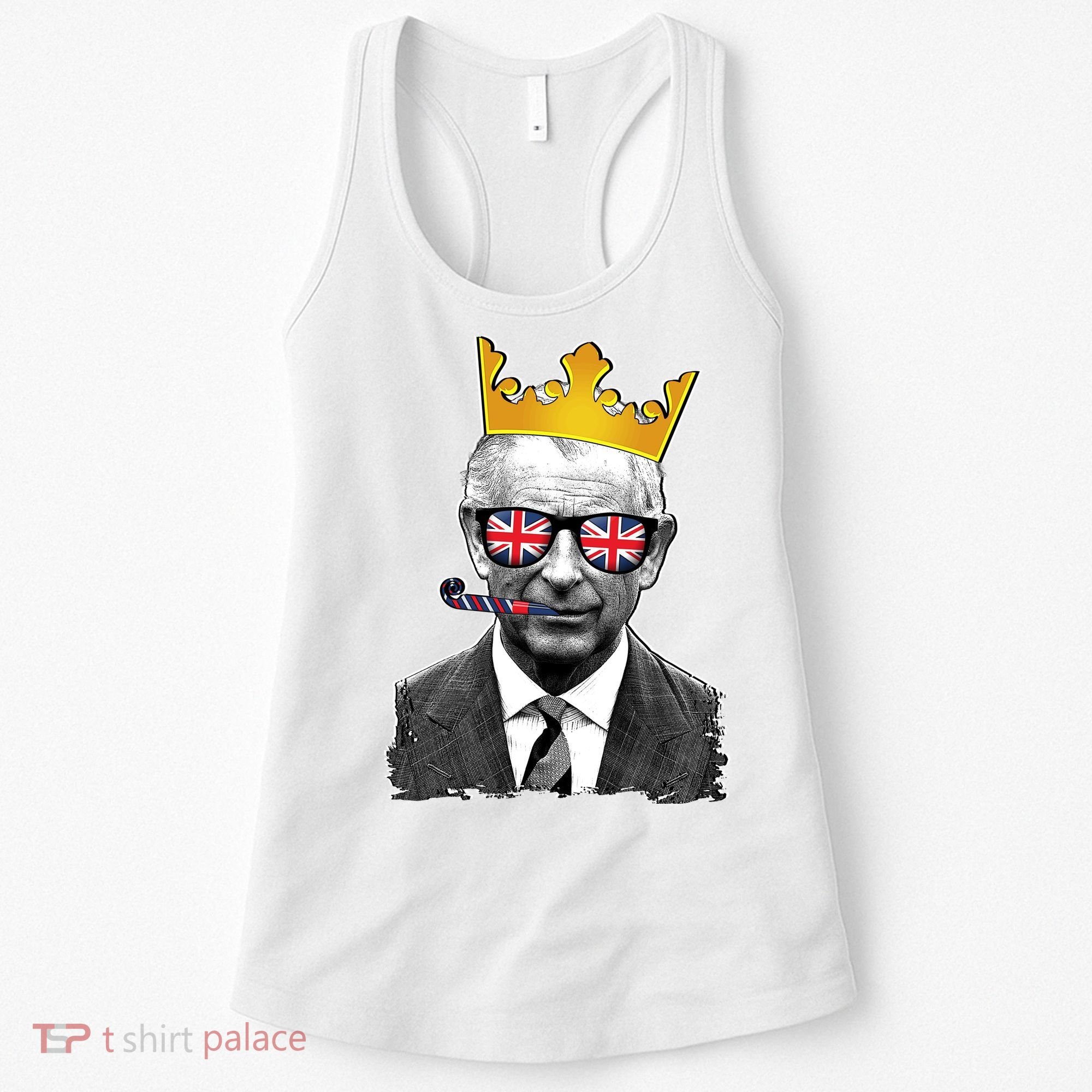 Funny Party King Coronation Prince King Charles Women's Tank Top