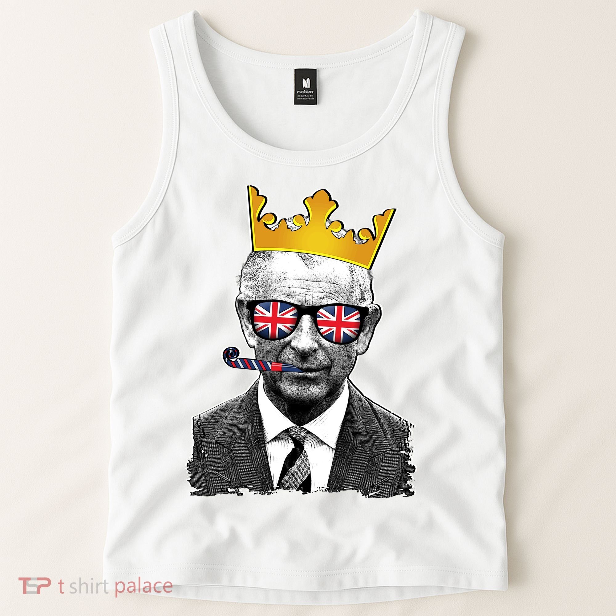 Funny Party King Coronation Prince King Charles Tank Top