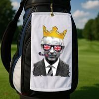 Funny Party King Coronation Prince King Charles Golf Towel thumb 2
