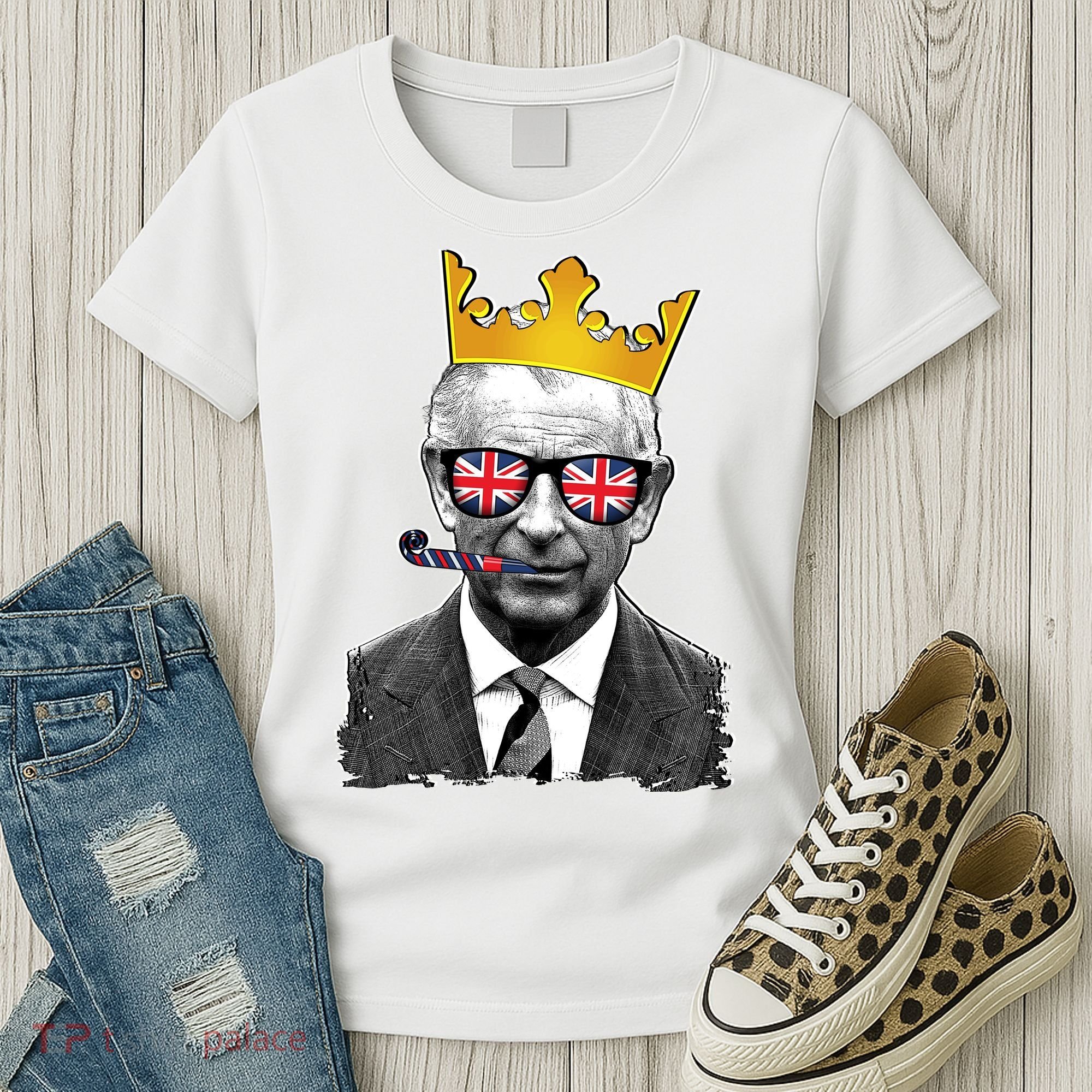 Funny Party King Coronation Prince King Charles Women's T-Shirt
