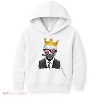 Funny Party King Coronation Prince King Charles Kids Hoodie thumb 0