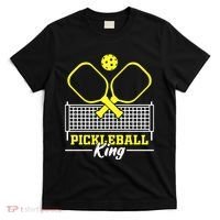 Funny Pickleball King Vintage Retro T-Shirt thumb 0