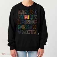 Funny Pre K Kindergarten Hi Alphabet Back To School Teachers Women's Sweatshirt thumb 0