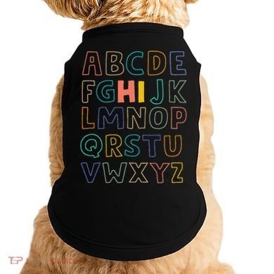 Funny Pre K Kindergarten Hi Alphabet Back To School Teachers Doggie Tank