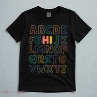 Funny Pre K Kindergarten Hi Alphabet Back To School Teachers T-Shirt thumb 5