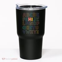 Funny Pre K Kindergarten Hi Alphabet Back To School Teachers Tumbler thumb 0