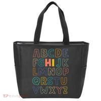 Funny Pre K Kindergarten Hi Alphabet Back To School Teachers Tote Bag thumb 0
