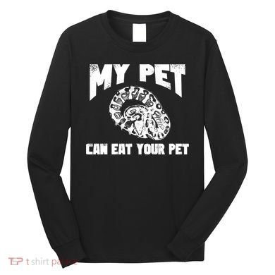 Funny Pet Love Ball Python Gift Funny Gift Snake Lovers Gift Long Sleeve Shirt
