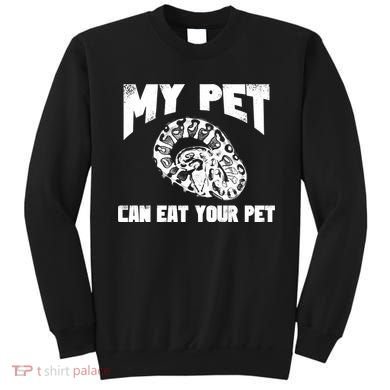 Funny Pet Love Ball Python Gift Funny Gift Snake Lovers Gift Sweatshirt