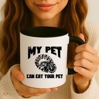 Funny Pet Love Ball Python Gift Funny Gift Snake Lovers Gift Coffee Mug thumb 3
