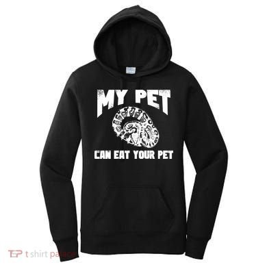 Funny Pet Love Ball Python Gift Funny Gift Snake Lovers Gift Women's Hoodie