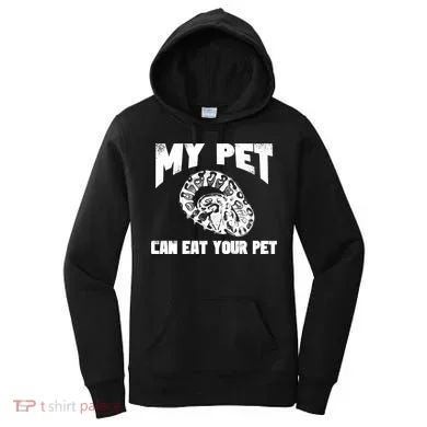 Funny Pet Love Ball Python Gift Funny Gift Snake Lovers Gift Women's Hoodie