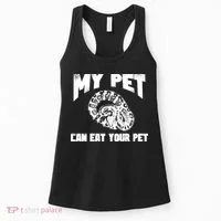 Funny Pet Love Ball Python Gift Funny Gift Snake Lovers Gift Women's Tank Top thumb 0
