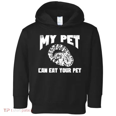 Funny Pet Love Ball Python Gift Funny Gift Snake Lovers Gift Toddler Hoodie