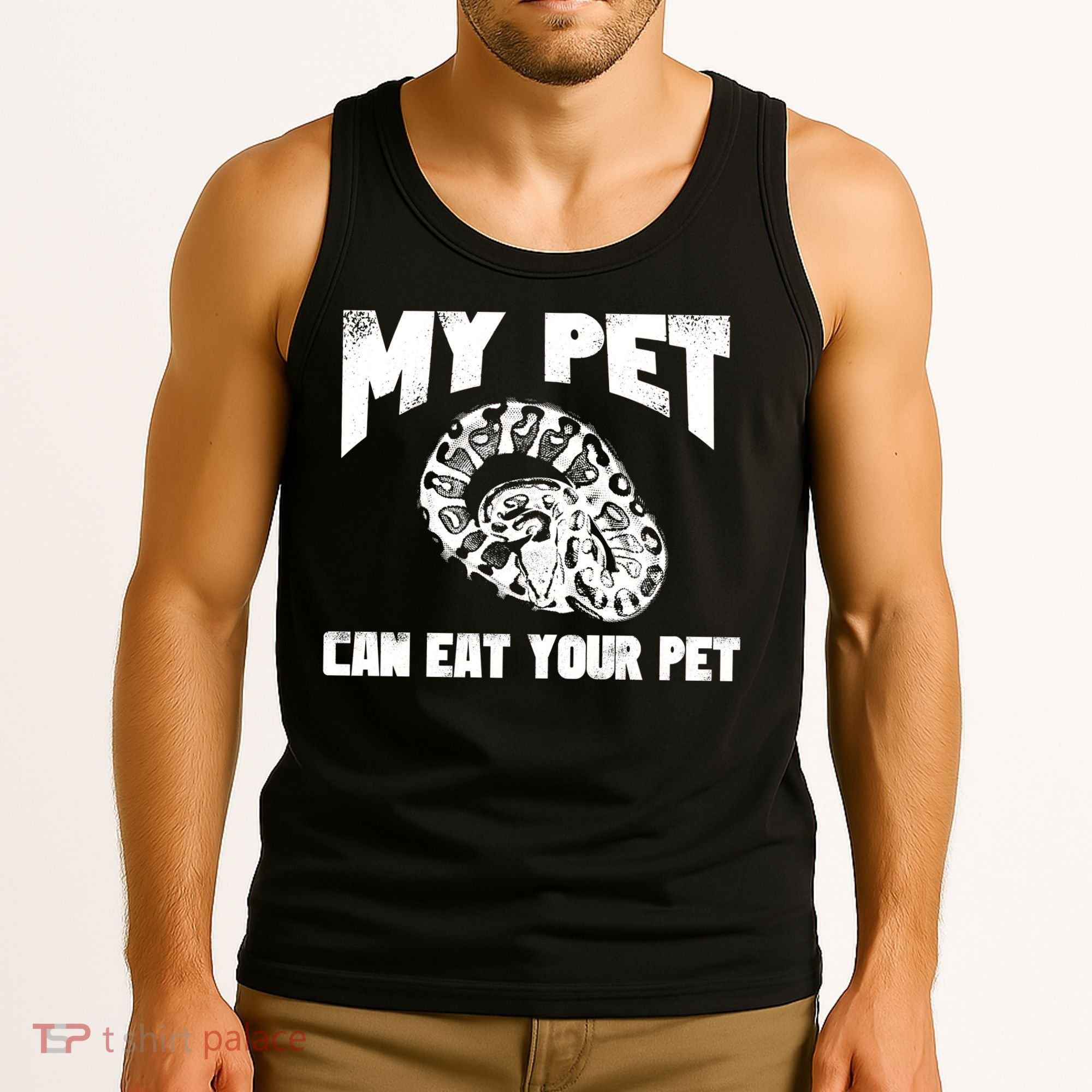 Funny Pet Love Ball Python Gift Funny Gift Snake Lovers Gift Tank Top