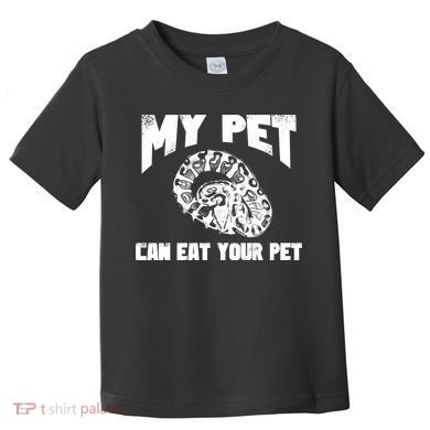 Funny Pet Love Ball Python Gift Funny Gift Snake Lovers Gift Toddler T-Shirt