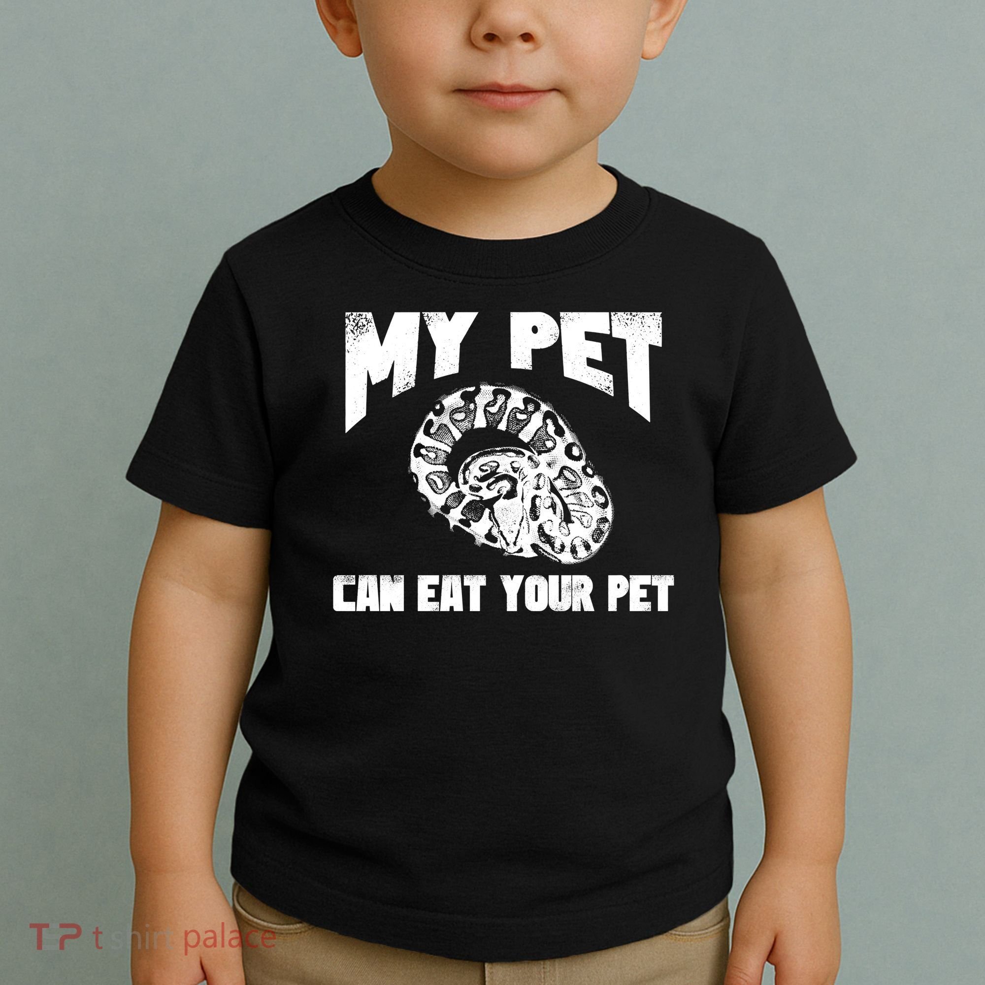 Funny Pet Love Ball Python Gift Funny Gift Snake Lovers Gift Toddler T-Shirt