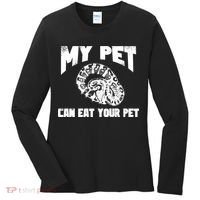 Funny Pet Love Ball Python Gift Funny Gift Snake Lovers Gift Women's Long Sleeve Shirt thumb 0