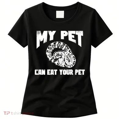 Funny Pet Love Ball Python Gift Funny Gift Snake Lovers Gift Women's T-Shirt