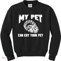 Funny Pet Love Ball Python Gift Funny Gift Snake Lovers Gift Kids Sweatshirt thumb 0