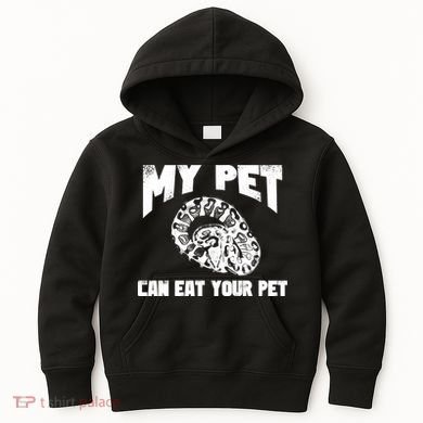 Funny Pet Love Ball Python Gift Funny Gift Snake Lovers Gift Kids Hoodie