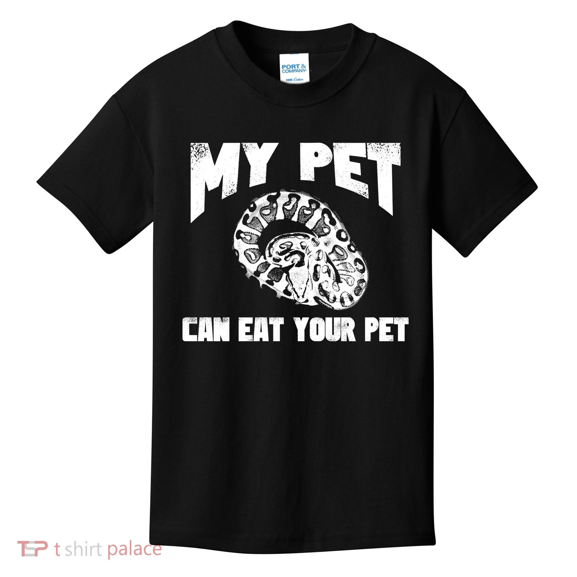 Funny Pet Love Ball Python Gift Funny Gift Snake Lovers Gift Kids T-Shirt