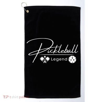 Funny Pickleball Legend Player Golf Towel
