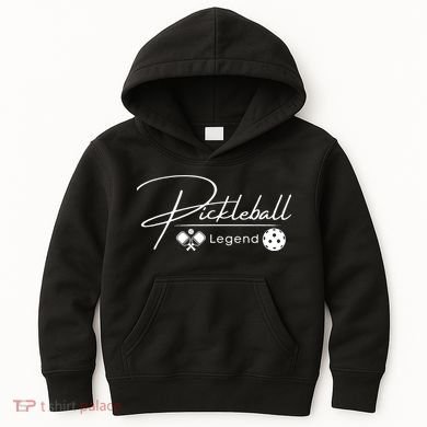 Funny Pickleball Legend Player Kids Hoodie