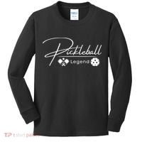 Funny Pickleball Legend Player Kids Long Sleeve Shirt thumb 0