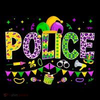 Funny Police Lover Mardi Gras Carnival Party Cool Gift Coffee Mug thumb 5