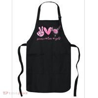 Funny Peace Love Golf Player Sport Lovers Apron thumb 0