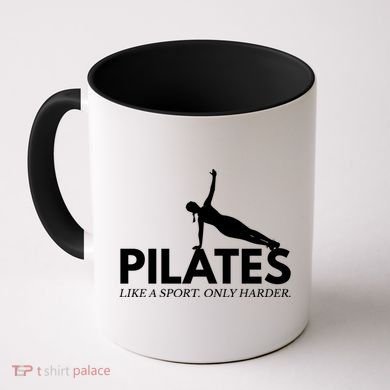Funny Pilates Like A Sport Only Harder Great Gift Coffee Mug