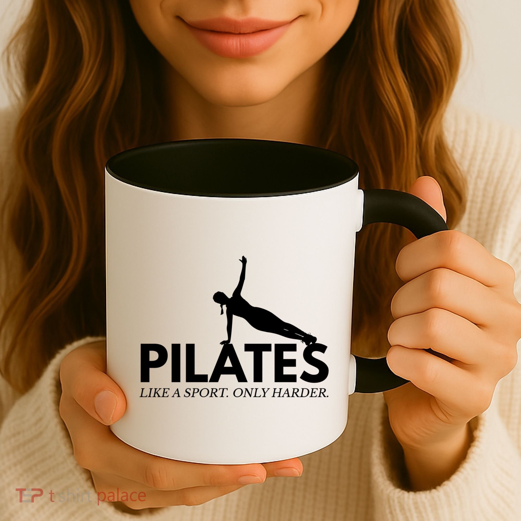 Funny Pilates Like A Sport Only Harder Great Gift Coffee Mug